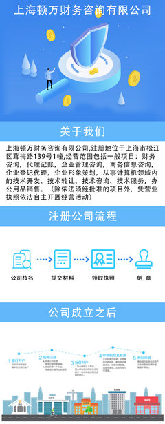 上海松江注册公司费用