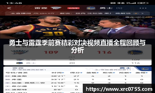 勇士与雷霆季前赛精彩对决视频直播全程回顾与分析